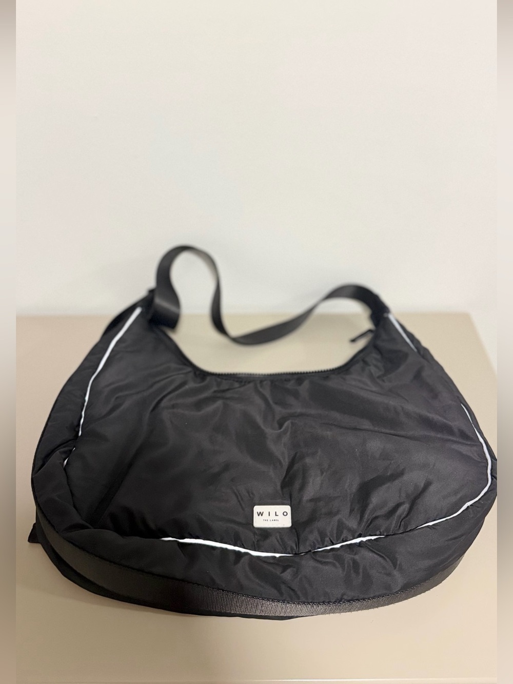 WILO Black Crossbody Shoulder Bag